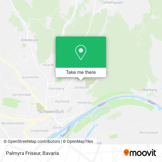 Карта Palmyra Friseur