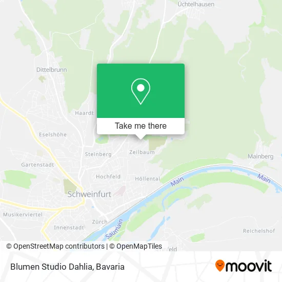 Карта Blumen Studio Dahlia