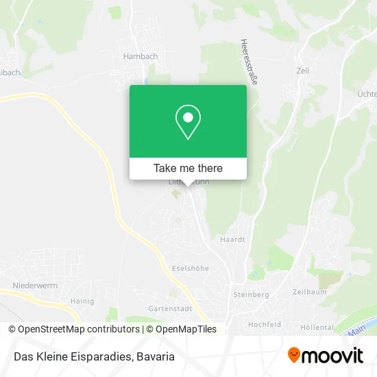 Карта Das Kleine Eisparadies