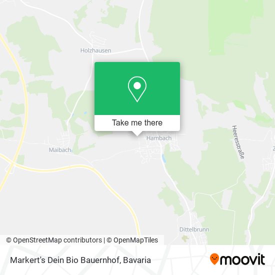 Markert's Dein Bio Bauernhof map