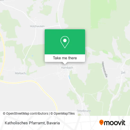 Карта Katholisches Pfarramt