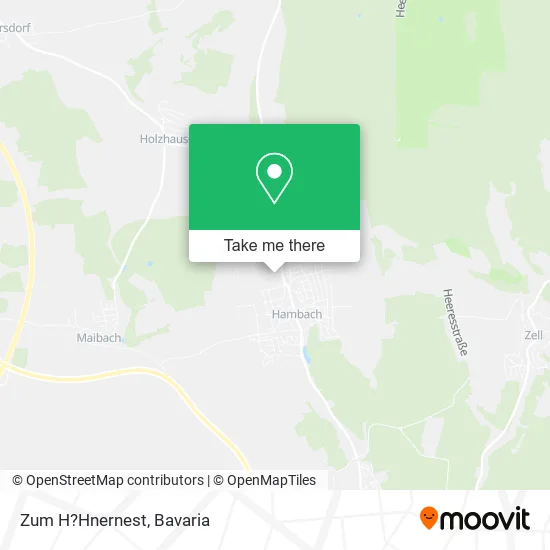 Карта Zum H?Hnernest