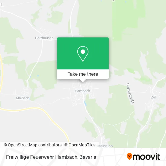 Карта Freiwillige Feuerwehr Hambach