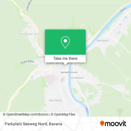 Карта Parkplatz Seeweg Nord