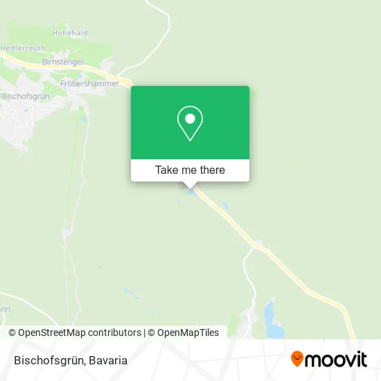 Карта Bischofsgrün