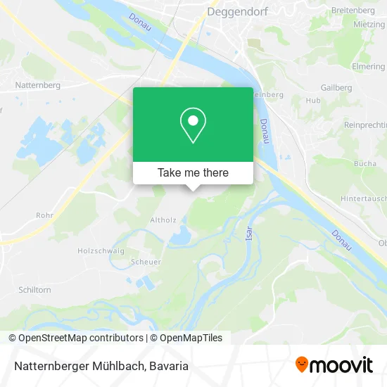 Карта Natternberger Mühlbach