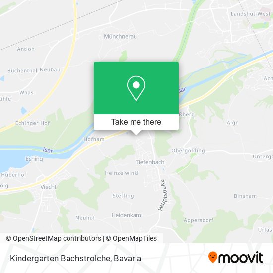 Kindergarten Bachstrolche map