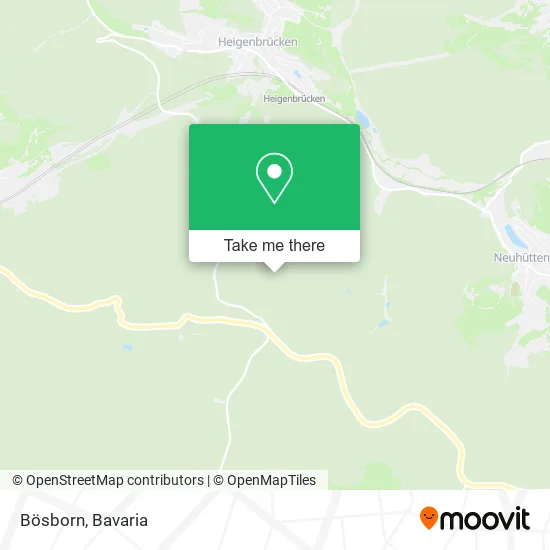 Карта Bösborn