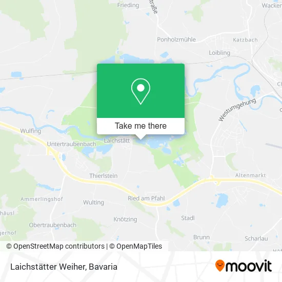 Laichstätter Weiher map