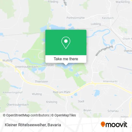 Карта Kleiner Rötelseeweiher