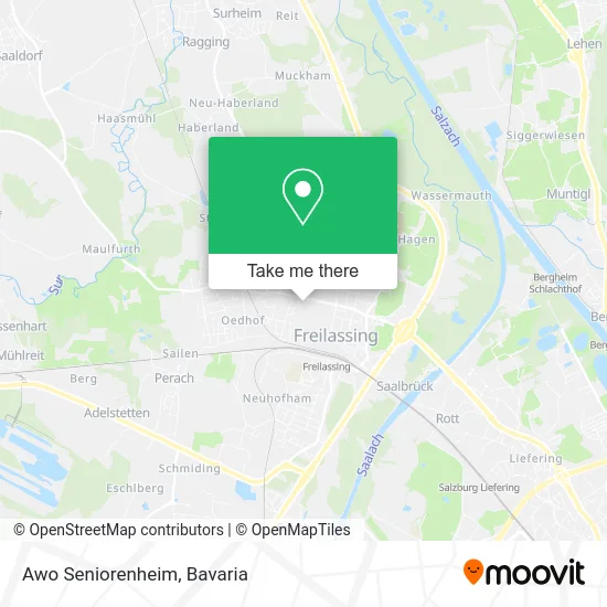 Карта Awo Seniorenheim