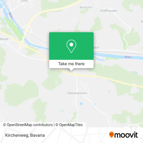 Карта Kirchenweg