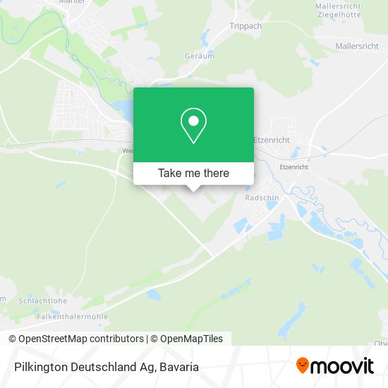 Pilkington Deutschland Ag map