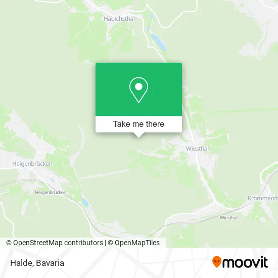 Карта Halde