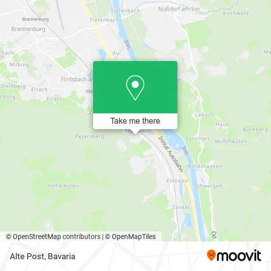 Карта Alte Post