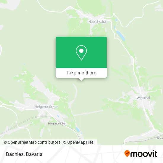 Карта Bächles