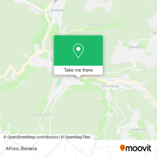 Карта Afriso