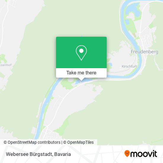 Webersee Bürgstadt map