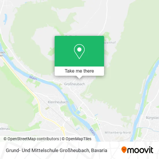 Карта Grund- Und Mittelschule Großheubach