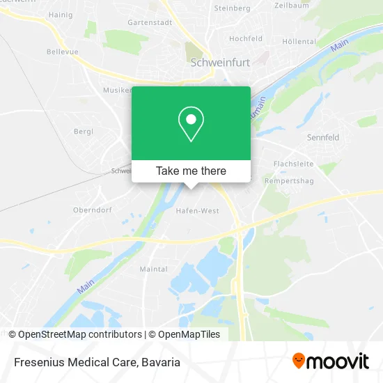 Карта Fresenius Medical Care