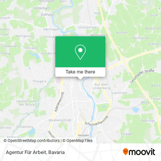 Карта Agentur Für Arbeit