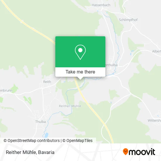Карта Reither Mühle