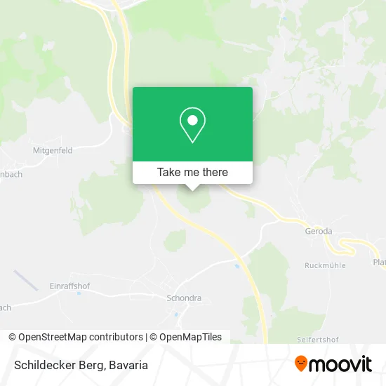 Карта Schildecker Berg