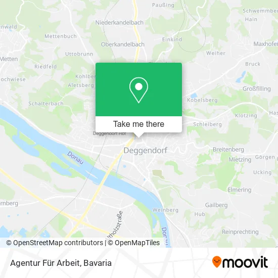 Карта Agentur Für Arbeit