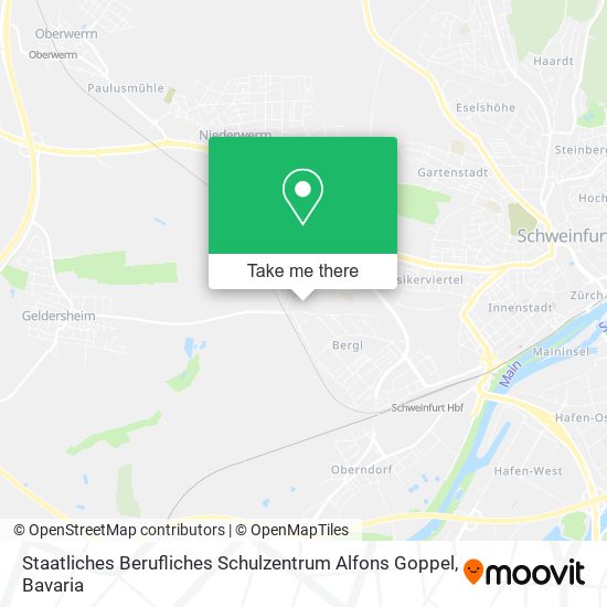 Staatliches Berufliches Schulzentrum Alfons Goppel map