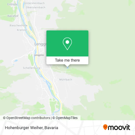 Карта Hohenburger Weiher