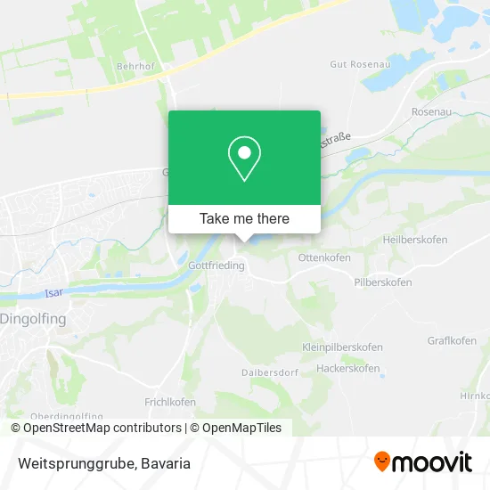 Карта Weitsprunggrube