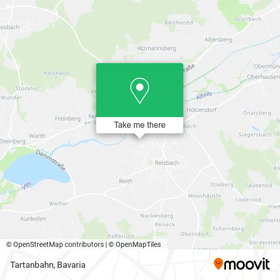 Карта Tartanbahn