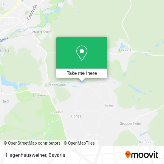 Карта Hagenhausweiher