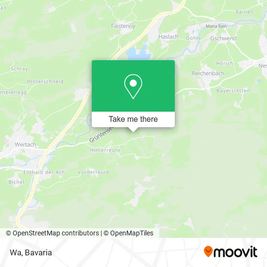 Карта Wa