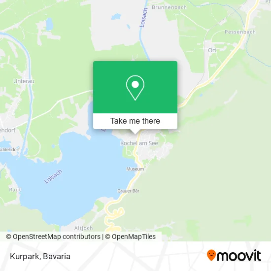 Карта Kurpark