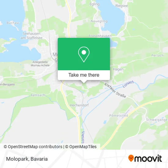 Карта Molopark