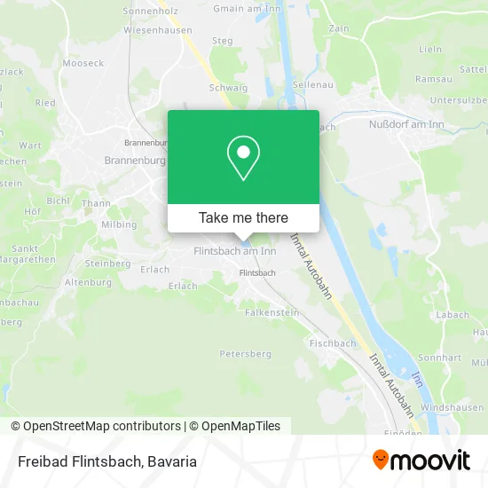 Карта Freibad Flintsbach