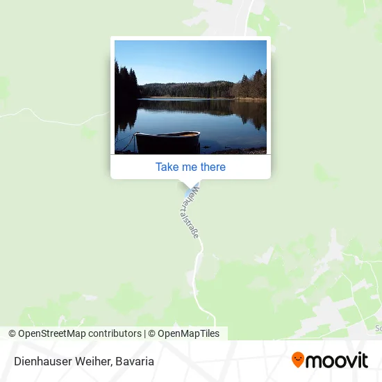 Карта Dienhauser Weiher