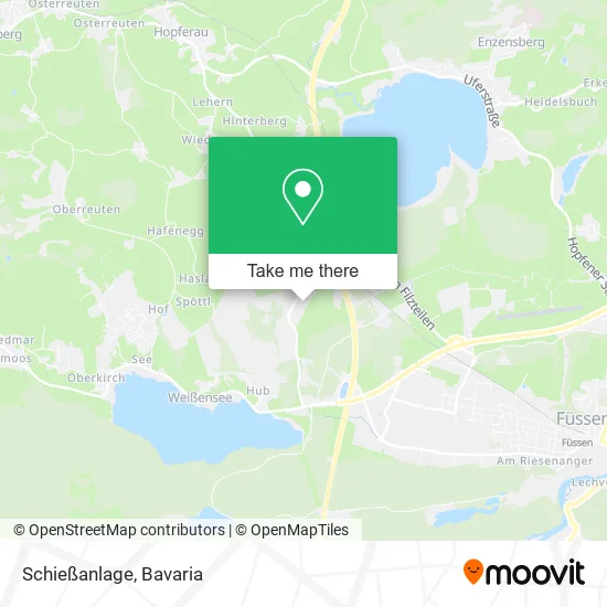 Карта Schießanlage