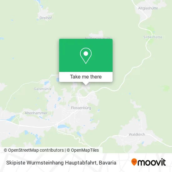 Карта Skipiste Wurmsteinhang Hauptabfahrt