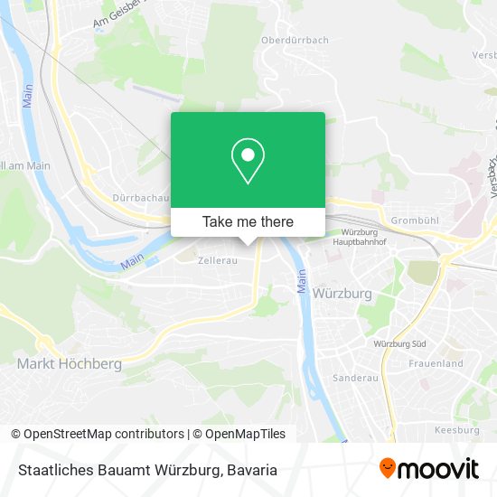 Карта Staatliches Bauamt Würzburg