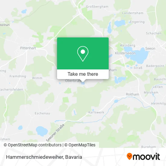 Карта Hammerschmiedeweiher