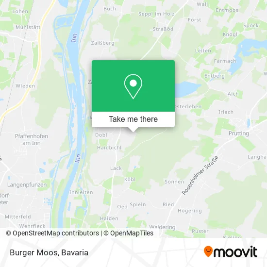Карта Burger Moos