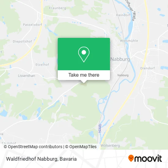Карта Waldfriedhof Nabburg