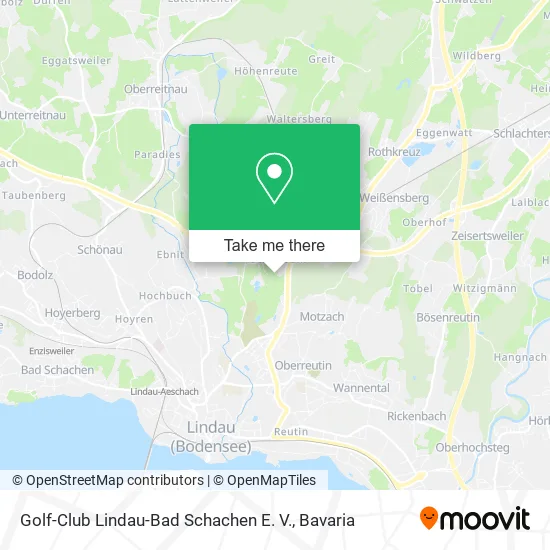 Карта Golf-Club Lindau-Bad Schachen E. V.