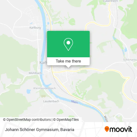 Карта Johann Schöner Gymnasium