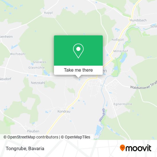 Tongrube map