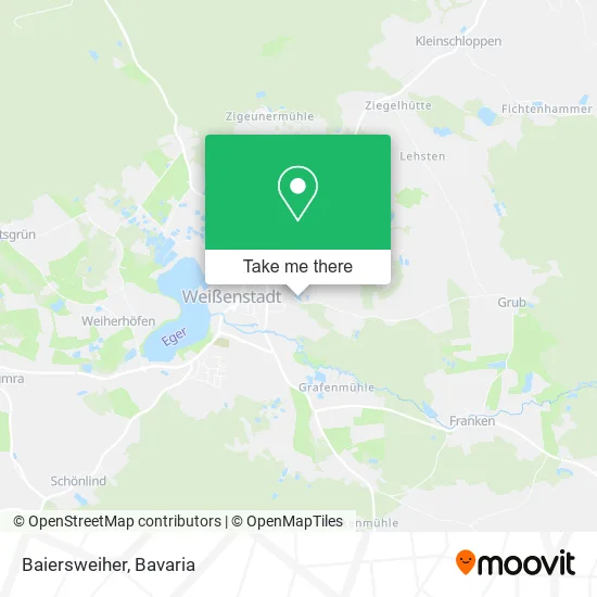 Карта Baiersweiher