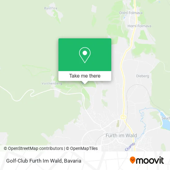 Карта Golf-Club Furth Im Wald