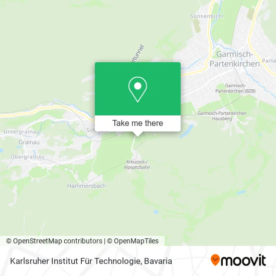 Карта Karlsruher Institut Für Technologie